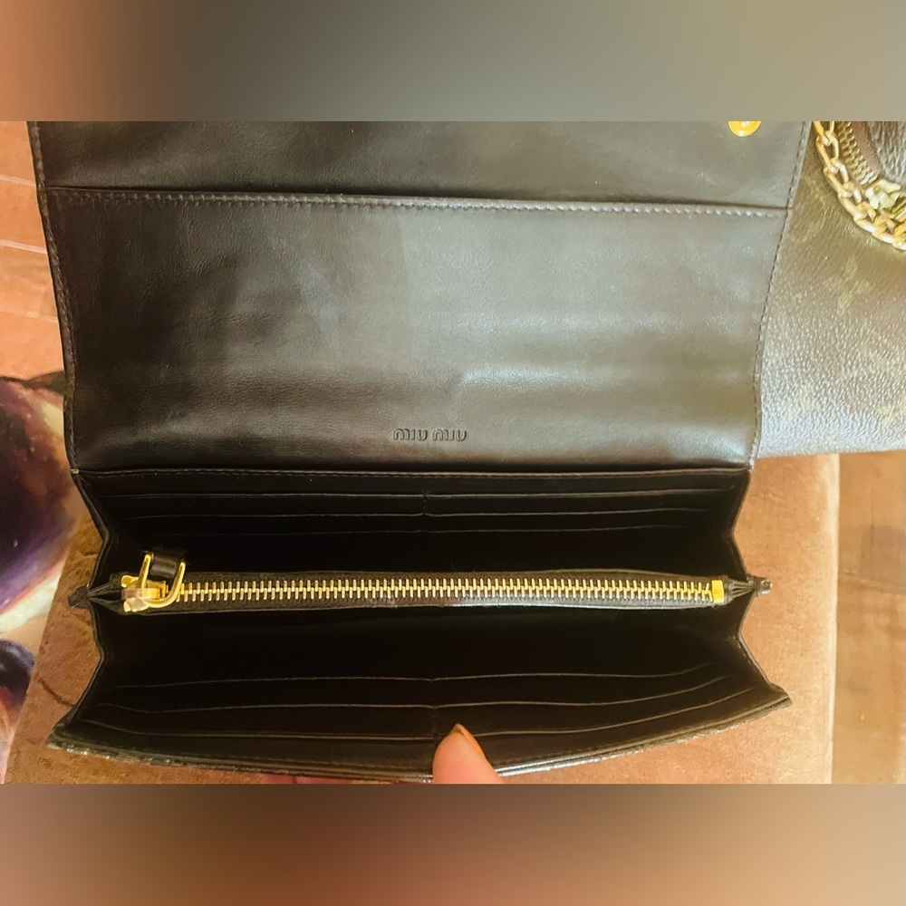 Miu Miu | Bags | Miu Miu Wallet |. Like New Condi… - image 3